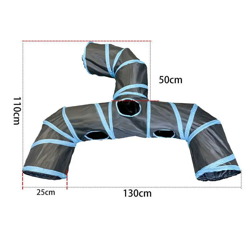 Three Way Pet Play Tunnel