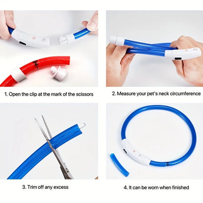 Luminous LED Light Anti-Lost Dog Collar