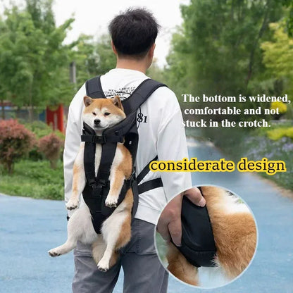 Chest Pet Bag Wrapping Large Dog Backpack