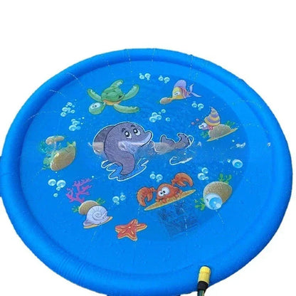 Inflatable Summer Pet Swimming Pool and Fountain
