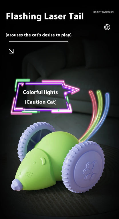 Interactive Electric Mouse Teaser Toy for Pets