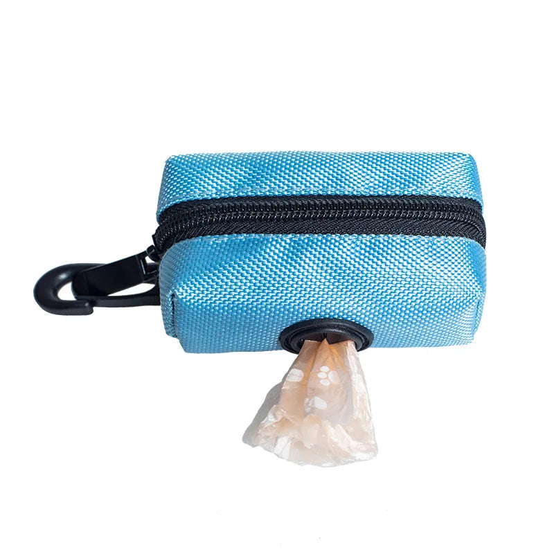 Adjustable Poop Bag Holder with Leash Attachment