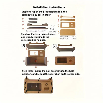 Cat Scratch Sofa with Interactive Toys