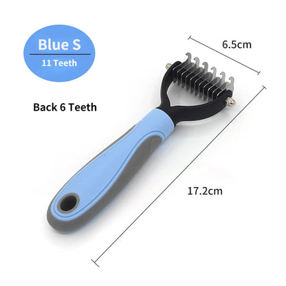 Professional Pet Deshedding Brush and Fur Remover
