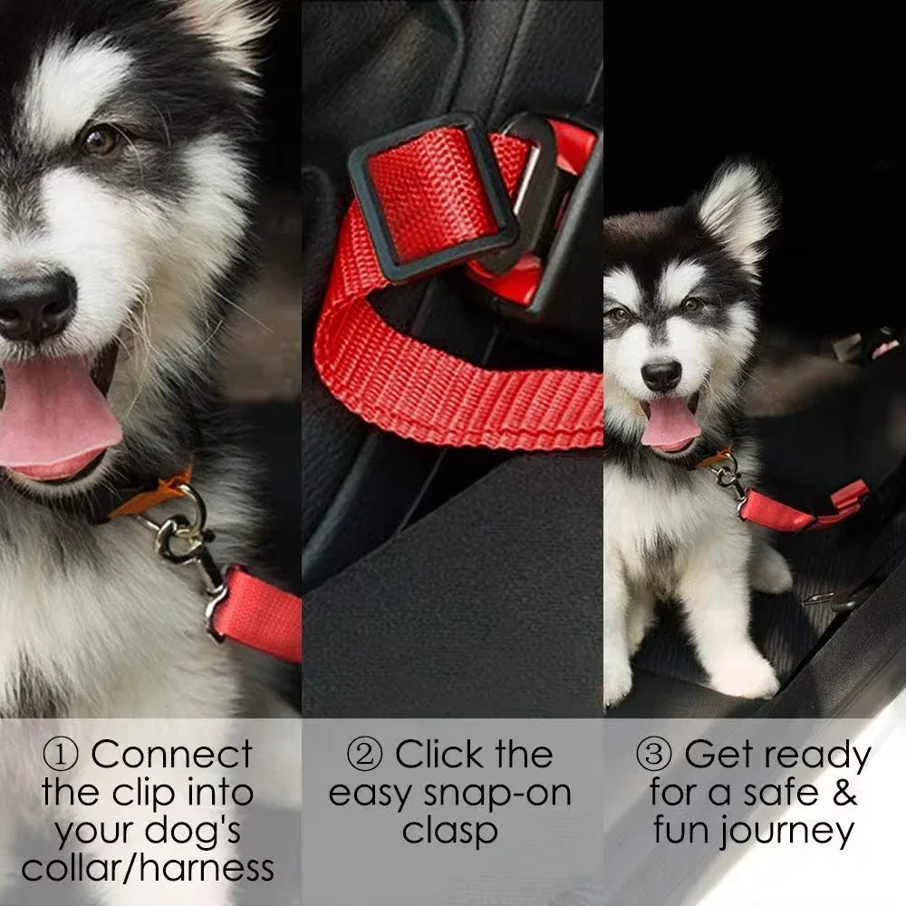 Adjustable Pet Car Seat Belt Harness Protector