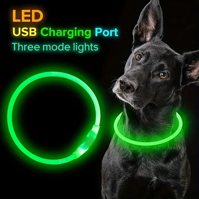 Luminous LED Light Anti-Lost Dog Collar