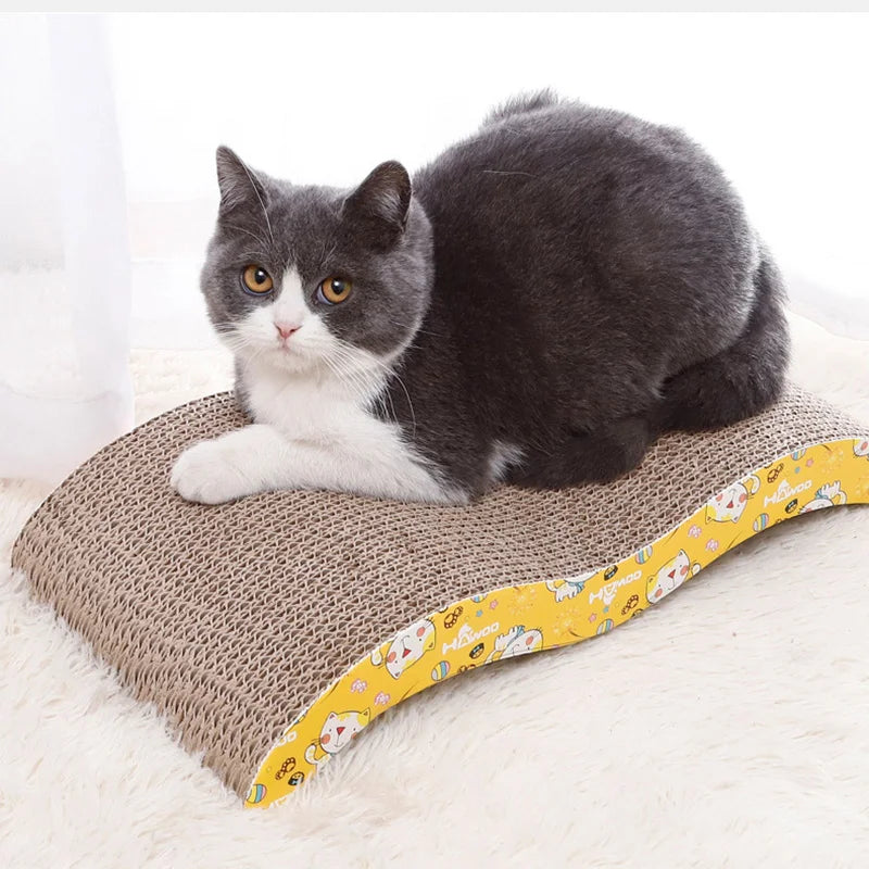 Cat Scratcher Sofa Cushion and Toy Board