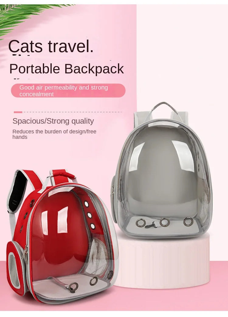 PurView Pro Transparent Cat Backpack - As seen in Argylle