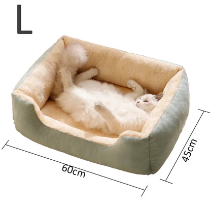 Cushioned Bed for Cats and Dogs