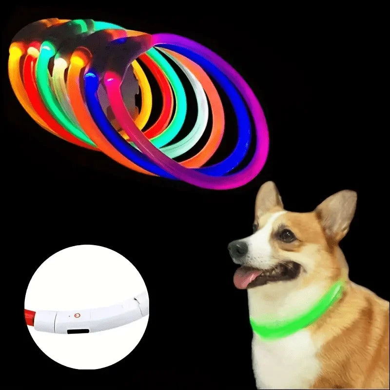 Luminous LED Light Anti-Lost Dog Collar