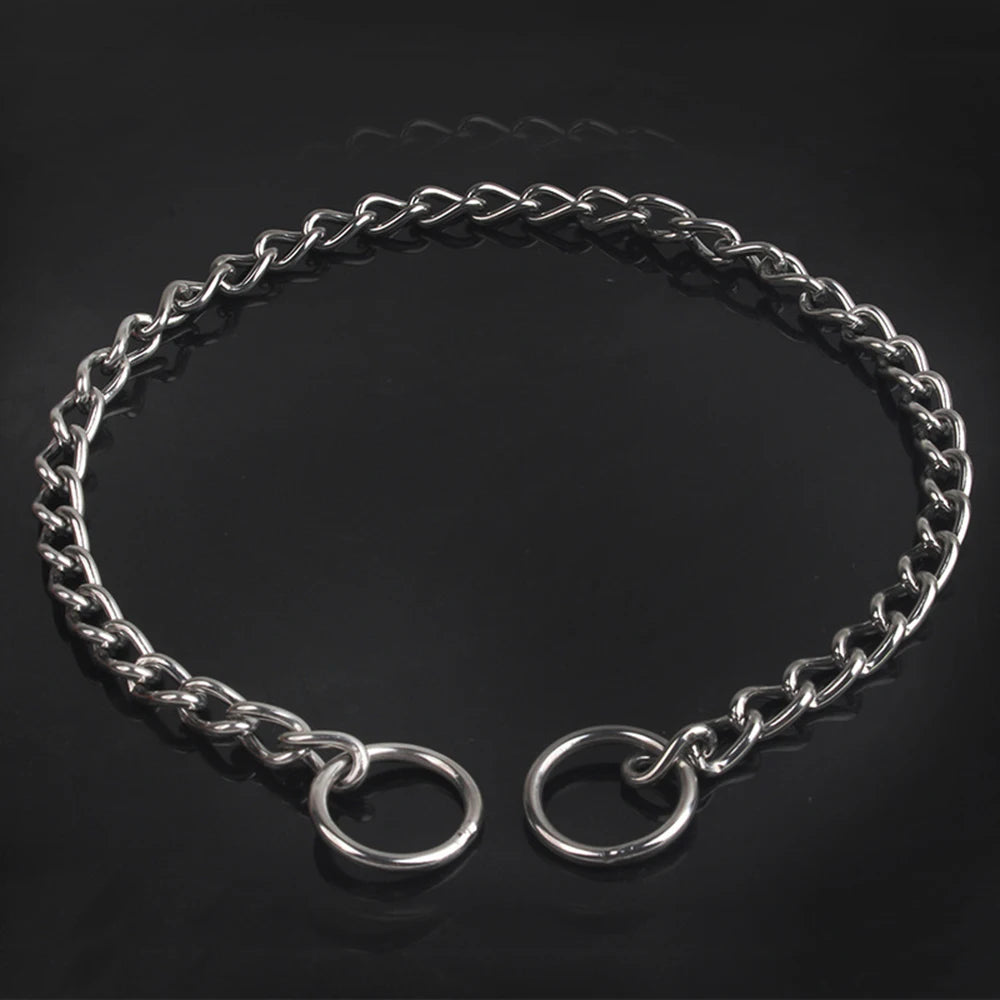 Adjustable Stainless Steel Training Collar Necklace