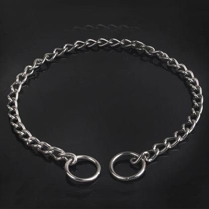Adjustable Stainless Steel Training Collar Necklace