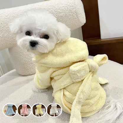 Quick Drying Hooded Bath Towel Robe Cloak