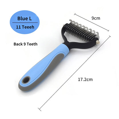 Professional Pet Deshedding Brush and Fur Remover