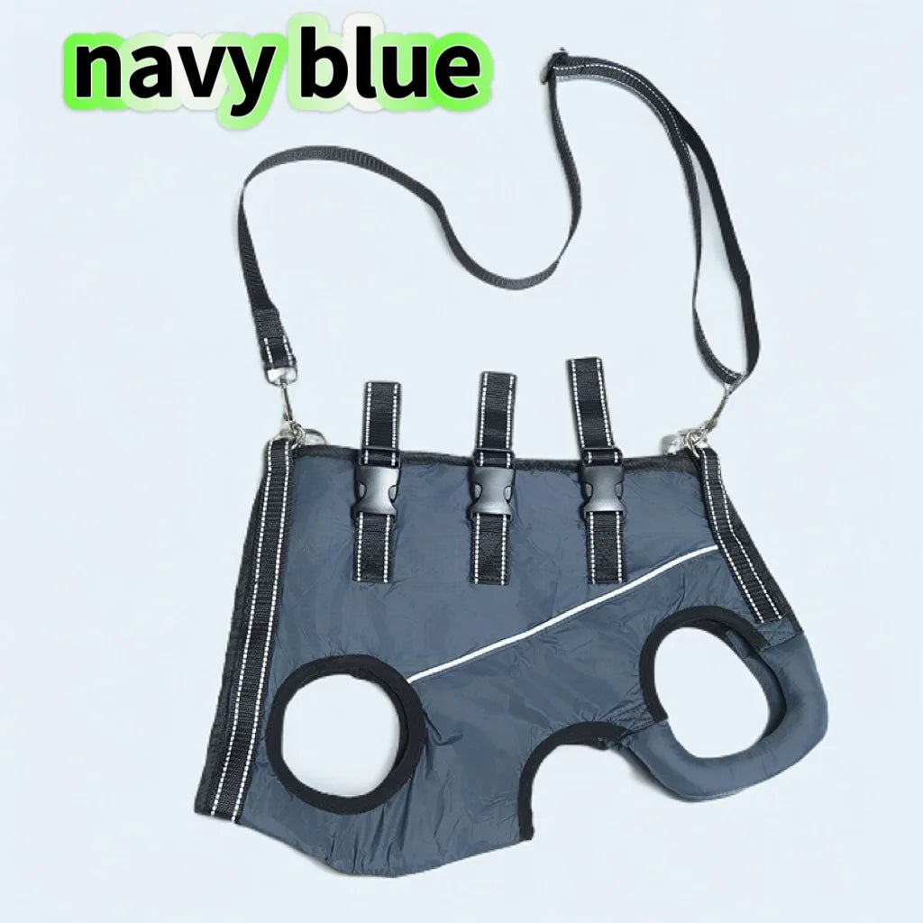 Rehabilitation Sling Carrier with Padded Straps | Breathable Hip Support for Hind Legs