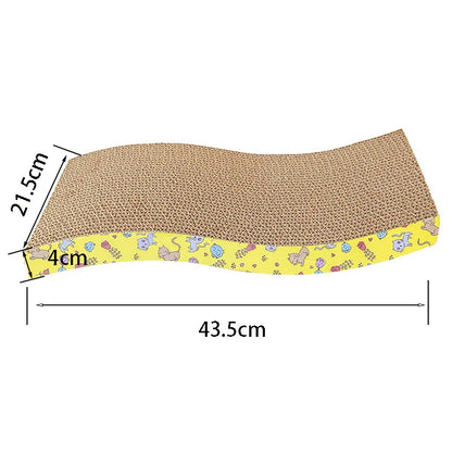 Cat Scratcher Sofa Cushion and Toy Board